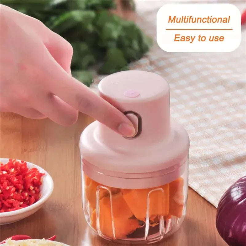 Electric Mini Chopper – Powerful Portable Food Chopper for Kitchen Use