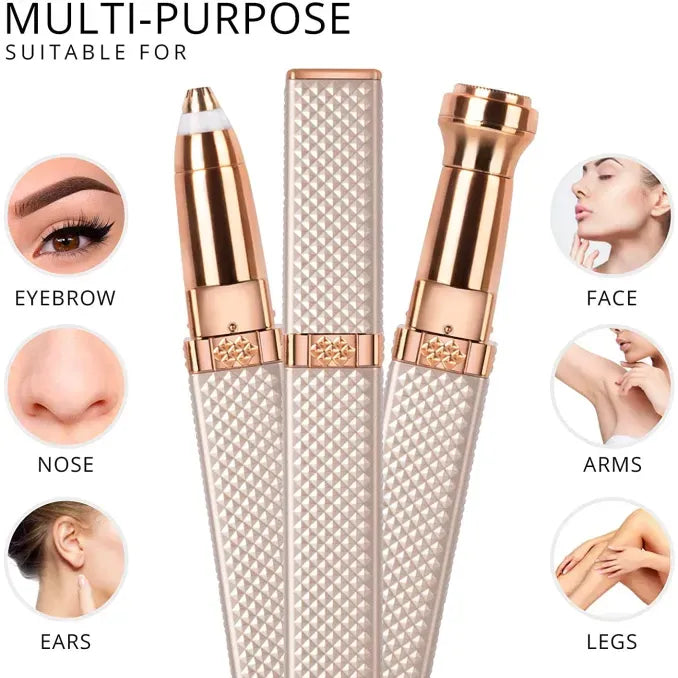 Eyebrow Trimmer Pen – Precision Hair Remover for Women (Painless, Portable, Face & Brow Grooming)