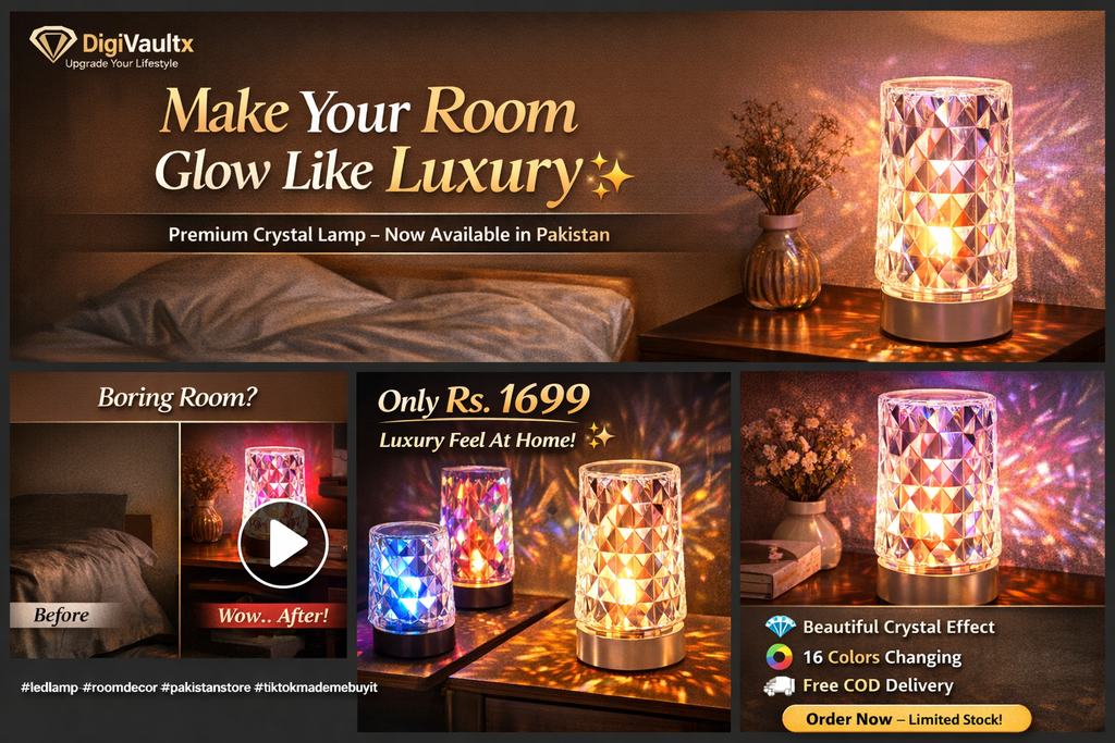 Crystal  Lamp LED
