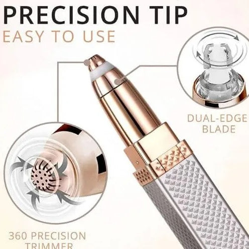 Eyebrow Trimmer Pen – Precision Hair Remover for Women (Painless, Portable, Face & Brow Grooming)