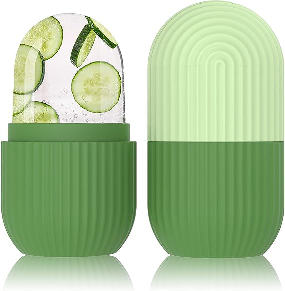 Facial Ice Roller – Skin Tightening, Puffiness & Dark Circles Remover | Cooling Face Massager