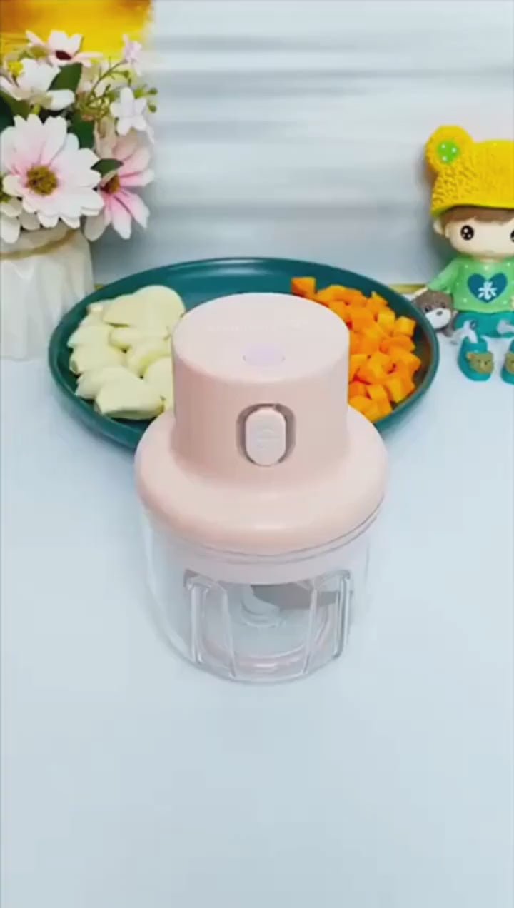 Electric Mini Chopper – Powerful Portable Food Chopper for Kitchen Use